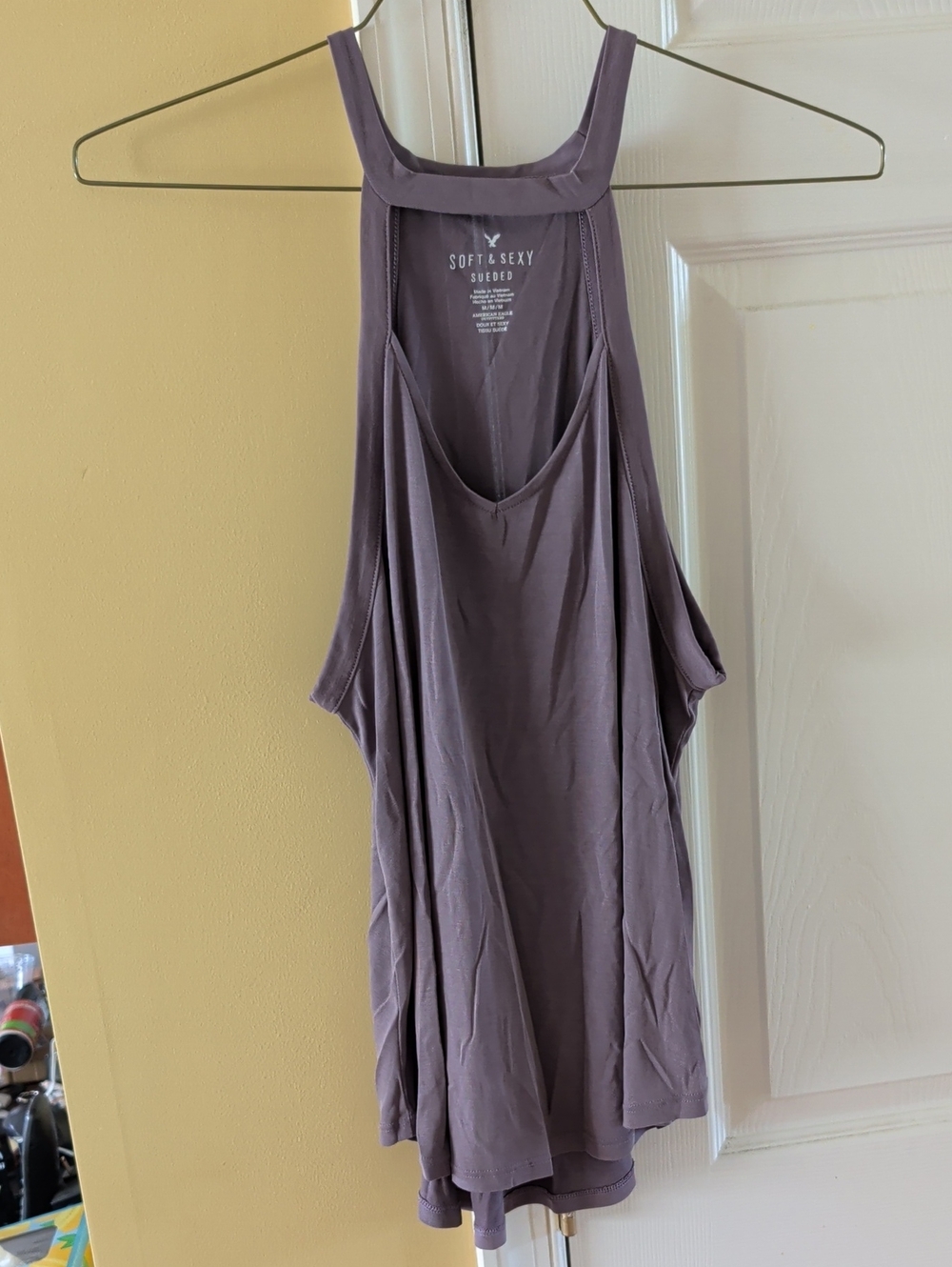 American Eagle Outfitters Mauve Lavender Racerback Tank